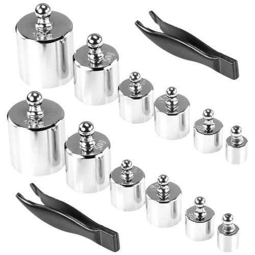 Steel chrome scale weights set - steel,
